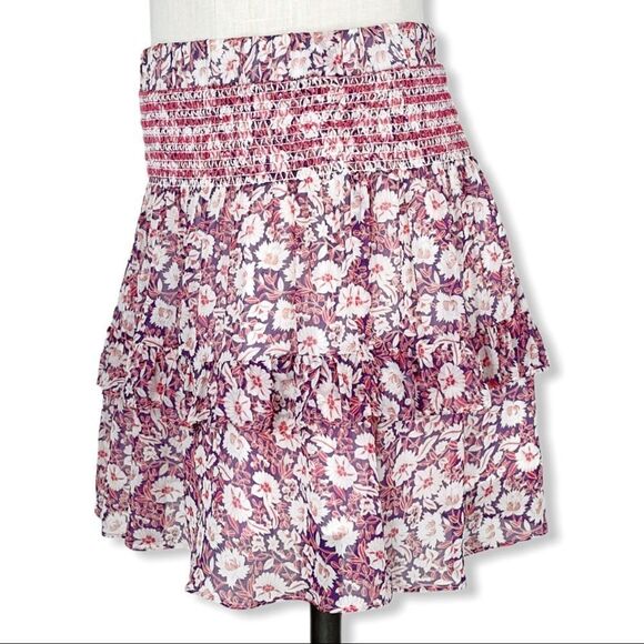Anthropologie Rebecca Minkoff Floral Canyon Mini Skirt - Picture 2 of 16